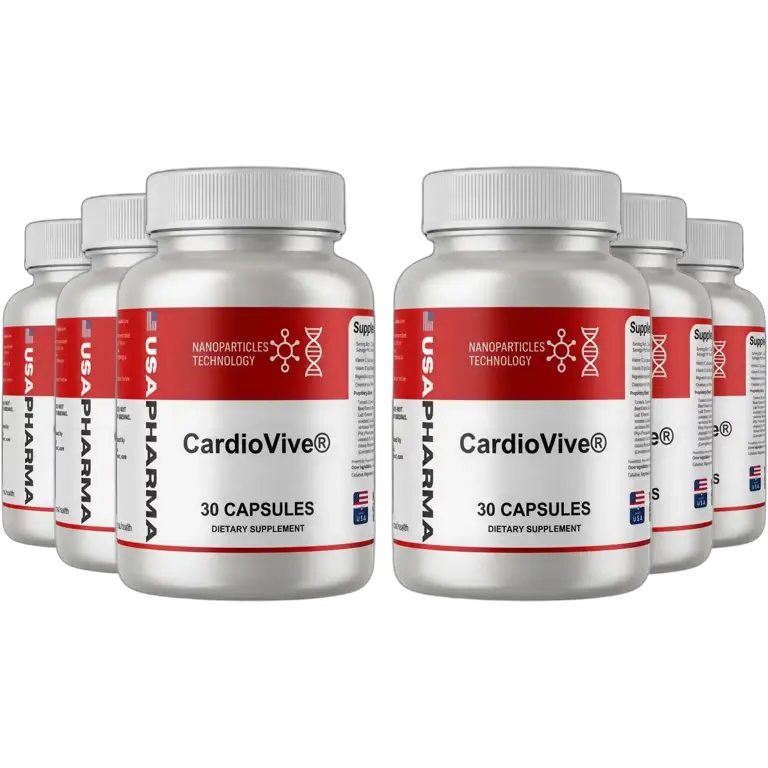 Cardiovive      6 Bottle Bundle – Best Value Energy & Metabolism Support